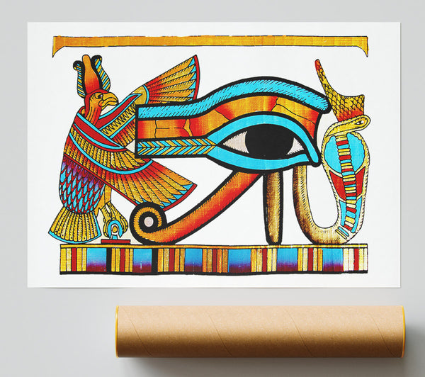 Egyptian All Seeing Eye Of Ra Giclee Print