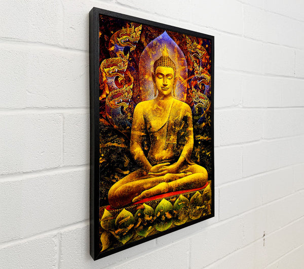 Meditating Buddha Dragons