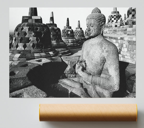 Peaceful Buddha Home Giclee Print
