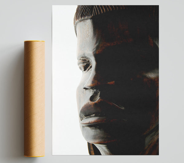 Stunning African Carving Print