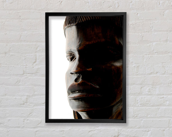 Stunning African Carving Framed Print