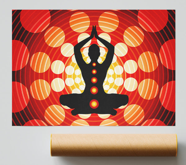 Chakras Body Balance Poster
