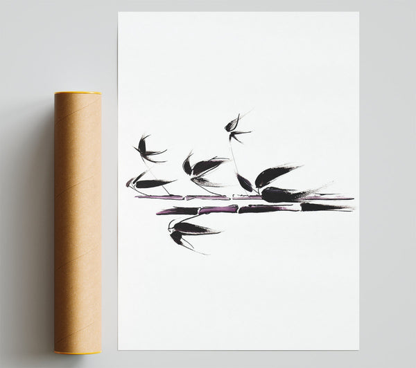 Delicate Bamboo Giclee Print