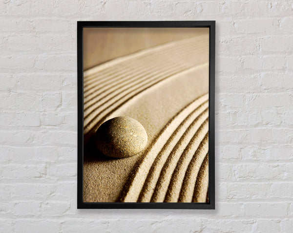 The Garden Of Zen Framed Print