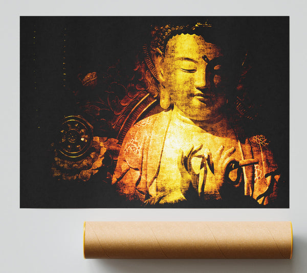 Buddha Meditating Print