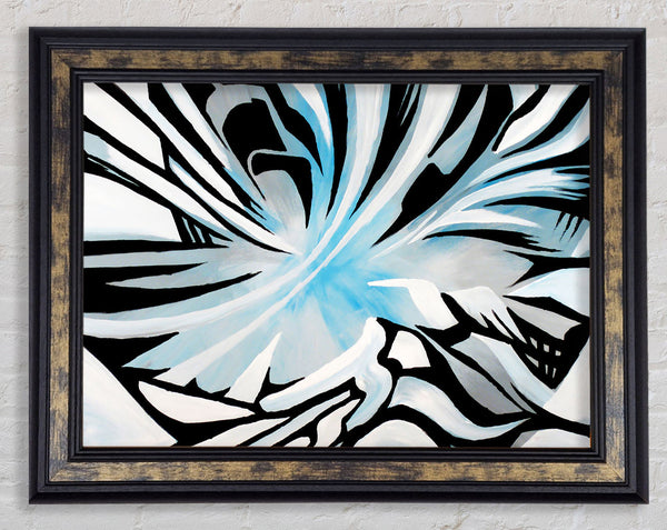Out Of The Blue Framed Print