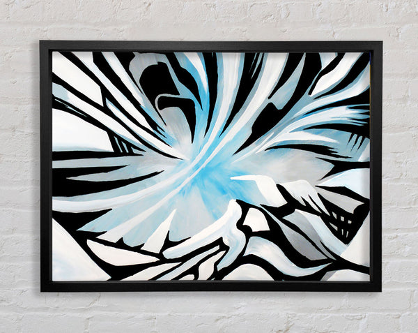 Out Of The Blue Framed Print