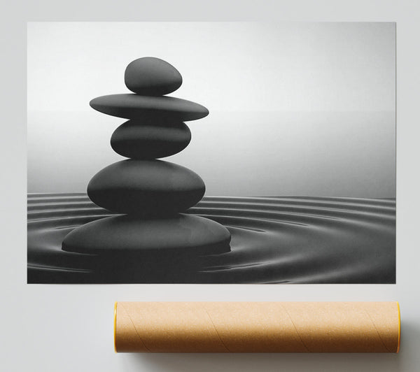 Zen Stones Poster