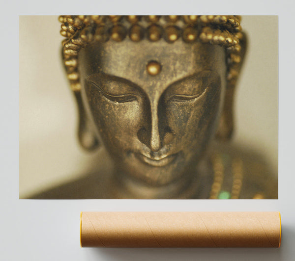Buddha Face Temple Giclee Print