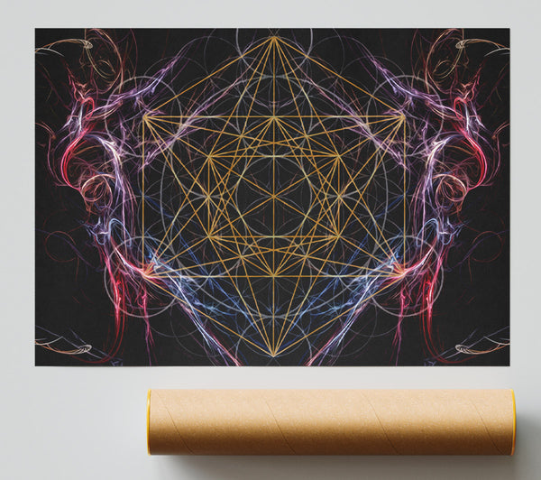 Metatrons Cube 2 Giclee Print