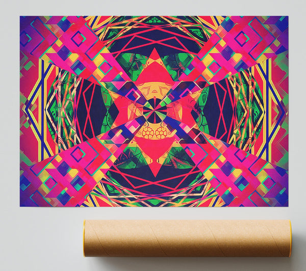 Scared Geo Print