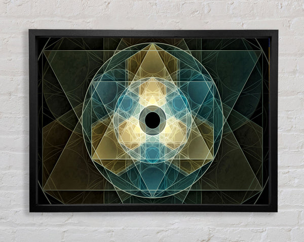 Sacred Pyramids Framed Print
