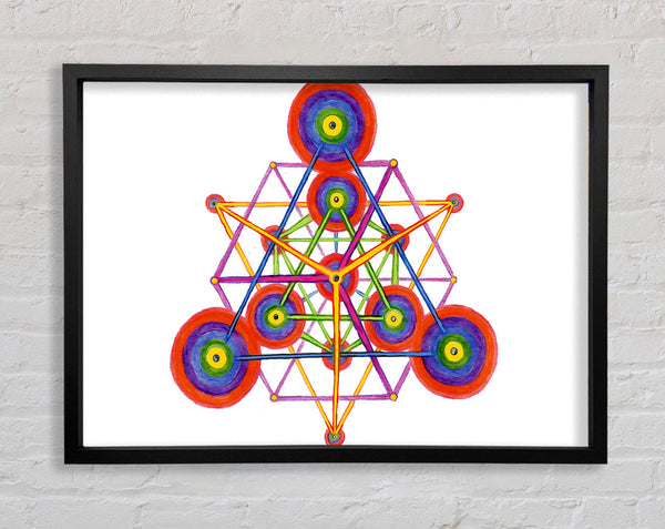 Tetra-Octa Framed Print