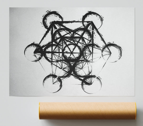 Metatron Cube Print