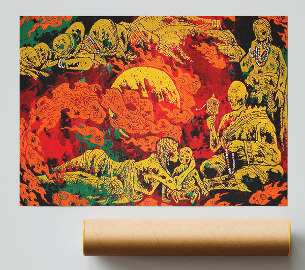 Tears Of Fire Print