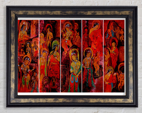 Tibetan Women Framed Print