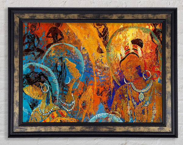 Tibetan Buddhist Framed Print
