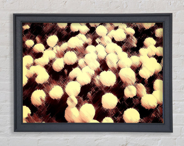 Marigolds Painting Framed Print