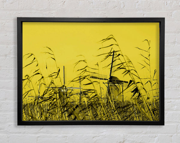 Windmills Framed Print