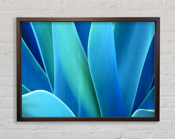 Jungle Leaves Framed Print