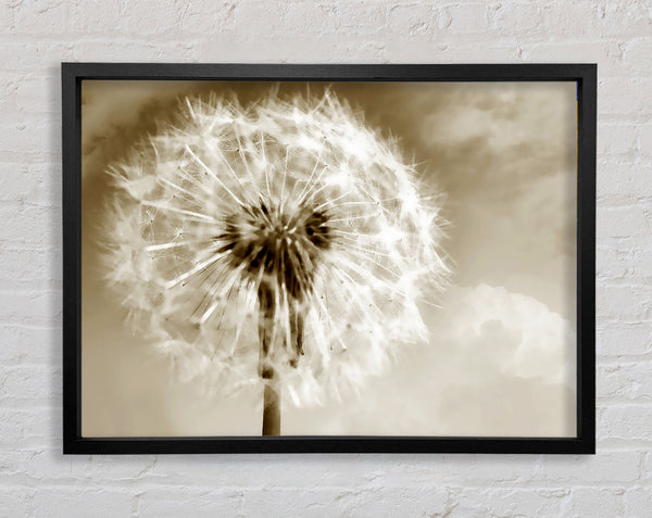 Chocolate Fairy Flower Framed Print