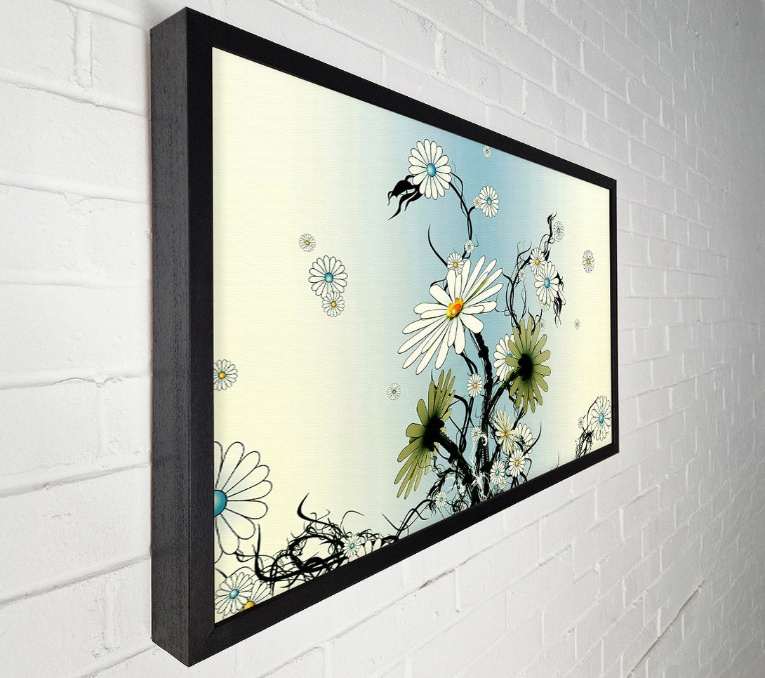  A Canvas Print of Daisy Chain Skies Canvas Wall Art