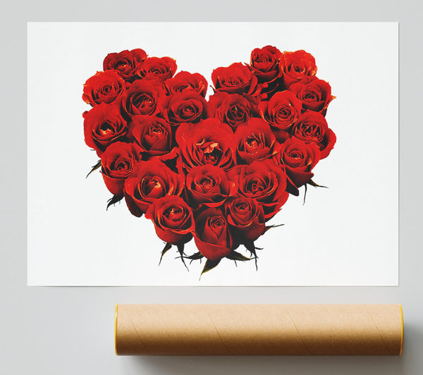 Heart Shaped Poster