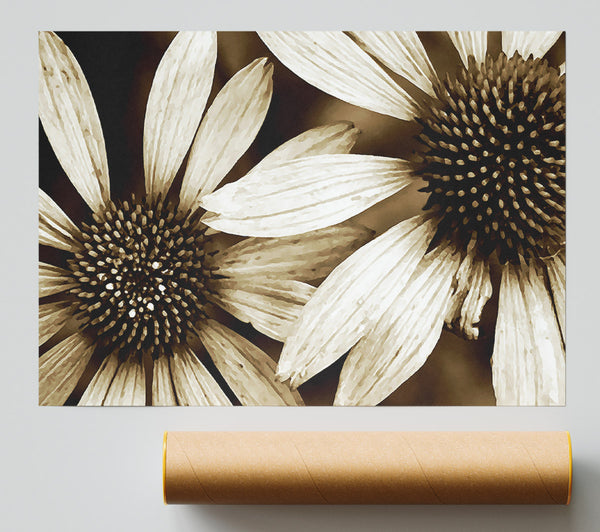 Sun Flower Duo Giclee Print