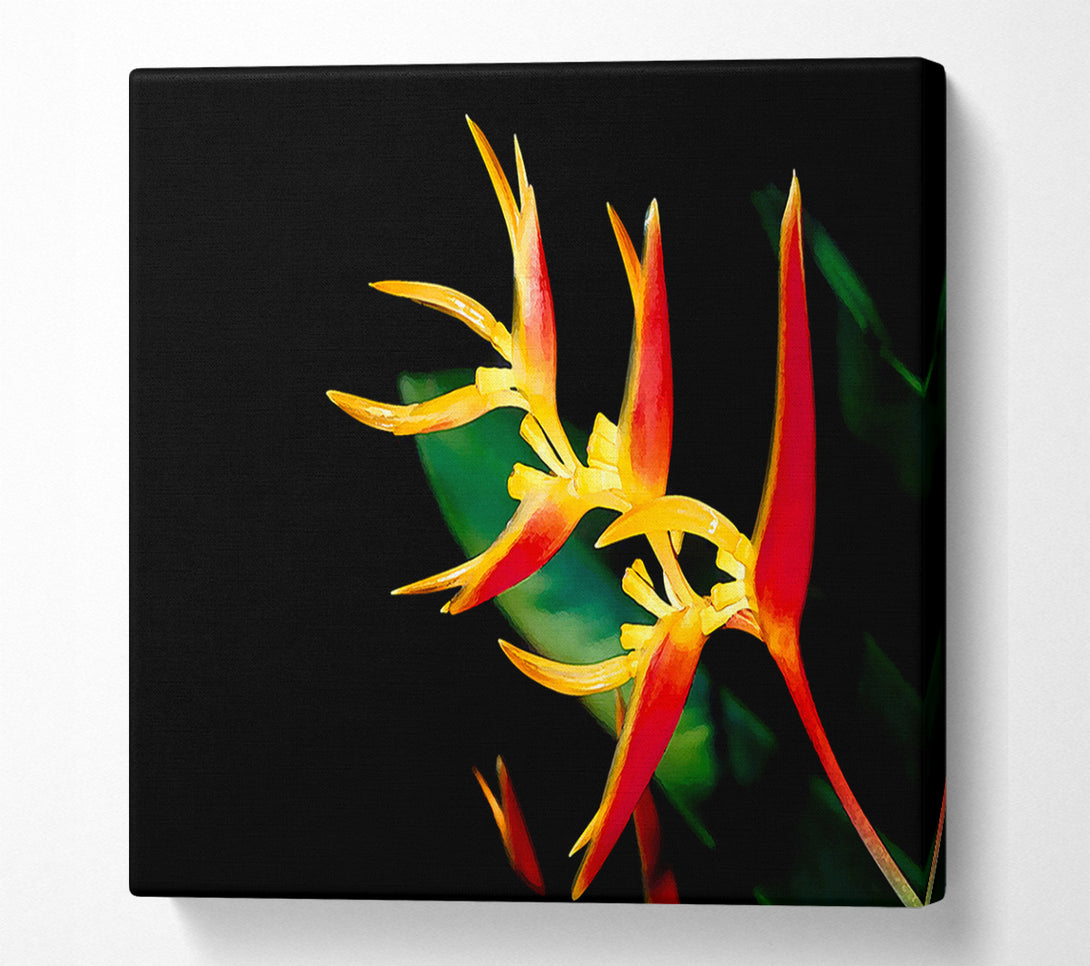  A Canvas Print of Bird Of Paradise In Sunlight Canvas Wall Art