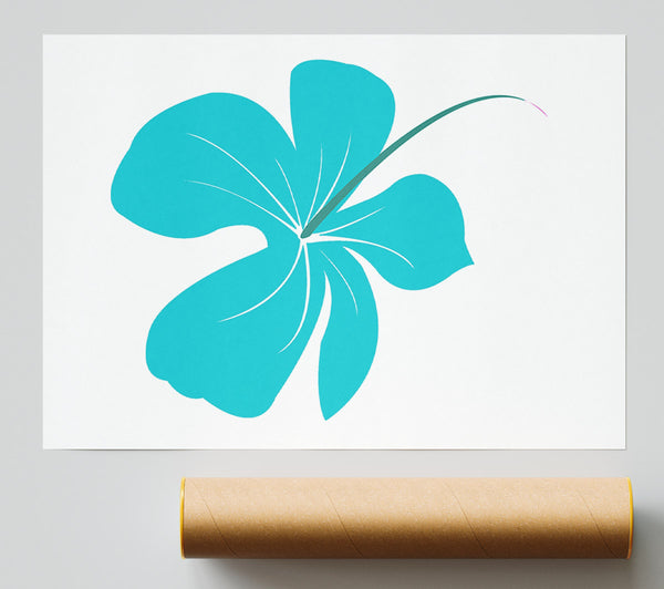 Blue Bloom Giclee Print