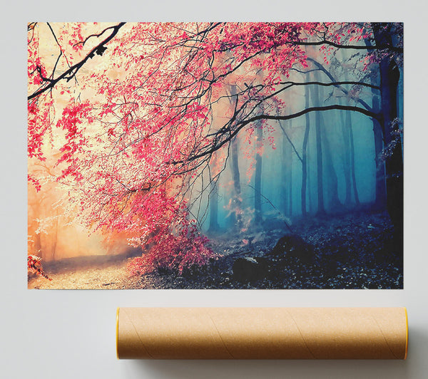 Jungle Forest In Japan Giclee Print
