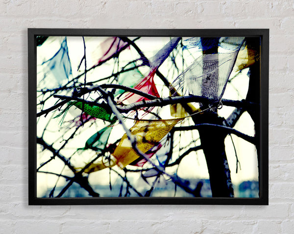 Wind Blowing Framed Print