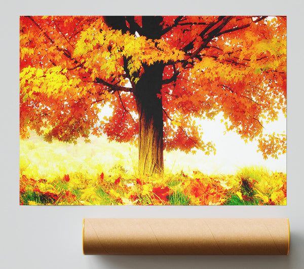 The Joy Of Autumn Print