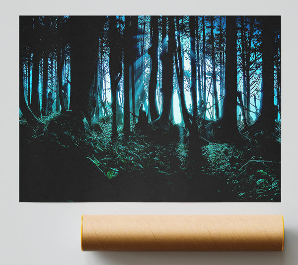 Mysterious Forest Print