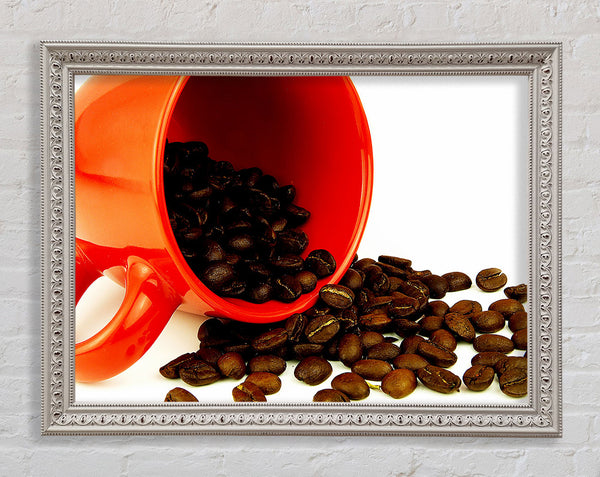 Coffee Bean Magic Framed Print