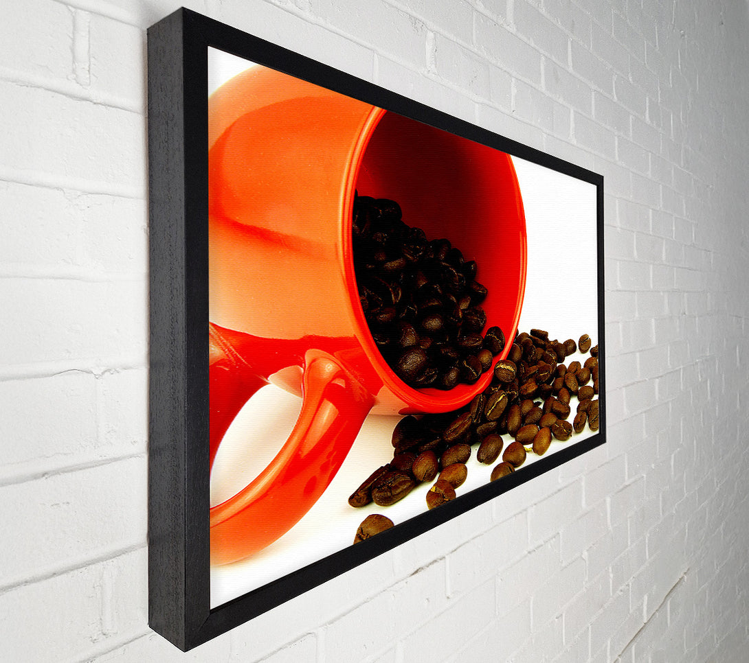  A Canvas Print of Coffee Bean Magic Canvas Print