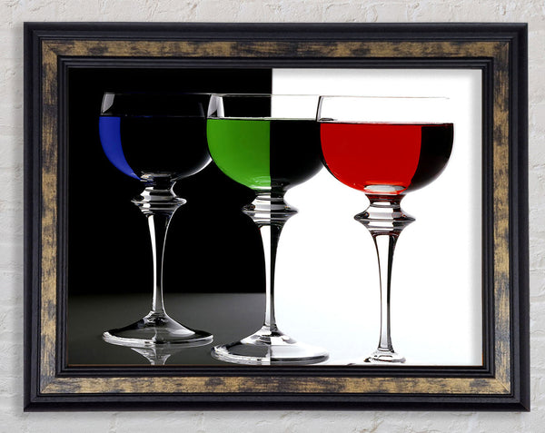 Cocktail Party Framed Print