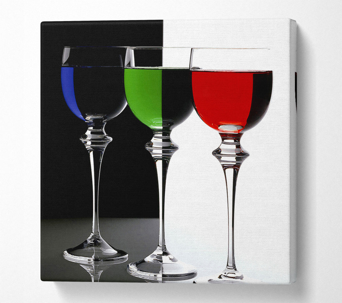  A Canvas Print of Cocktail Party Canvas Print