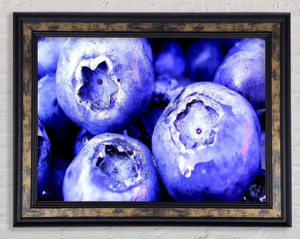 Blueberry Framed Print
