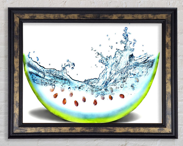 Watermelon Creativity Framed Print