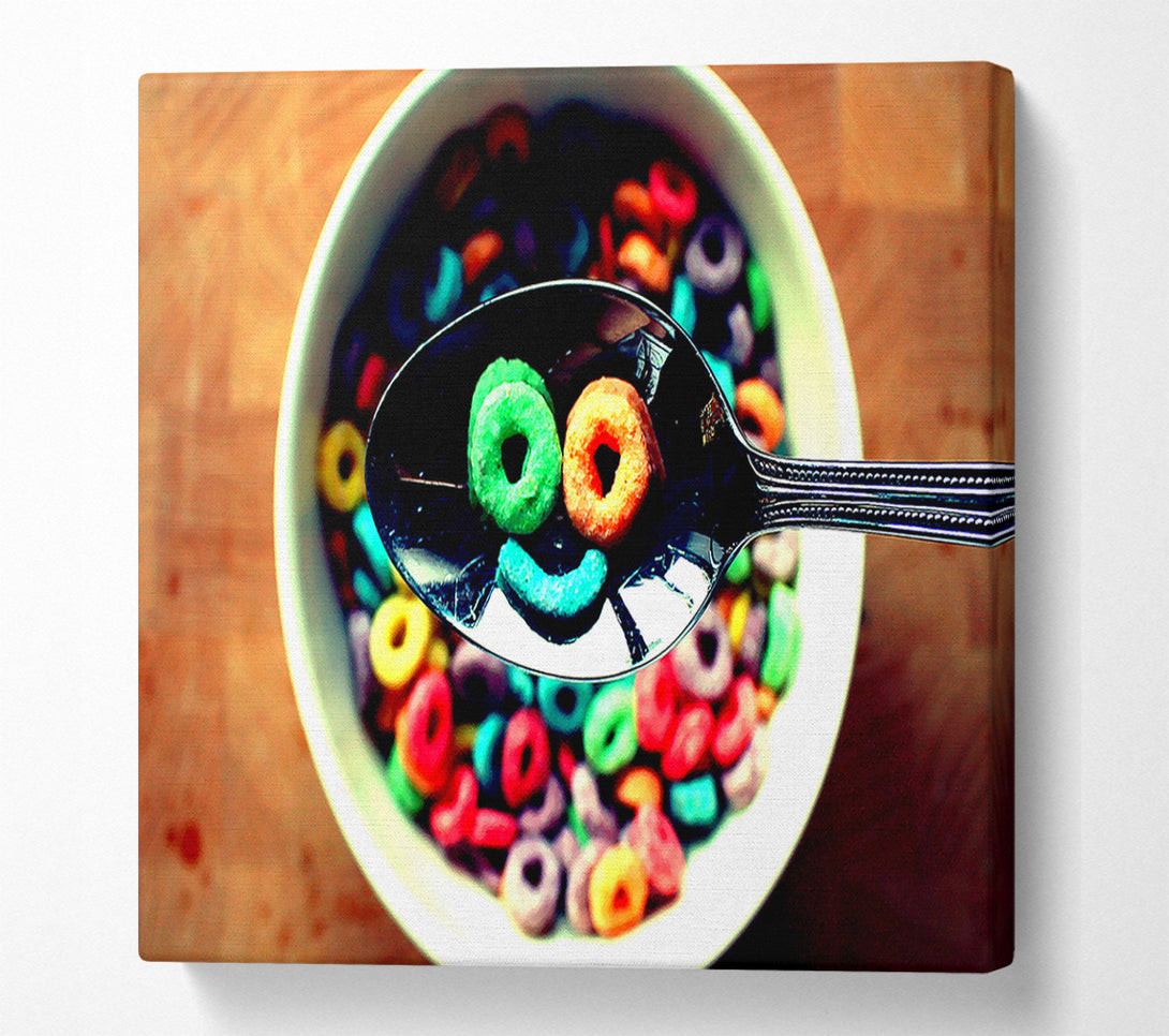  A Canvas Print of Nice Smile Canvas Print