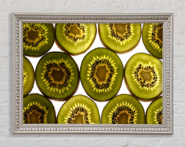 Kiwi Fruit Framed Print