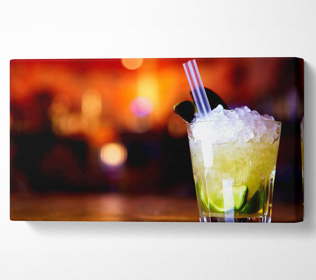  A Canvas Print of Lime Cocktail Canvas Art