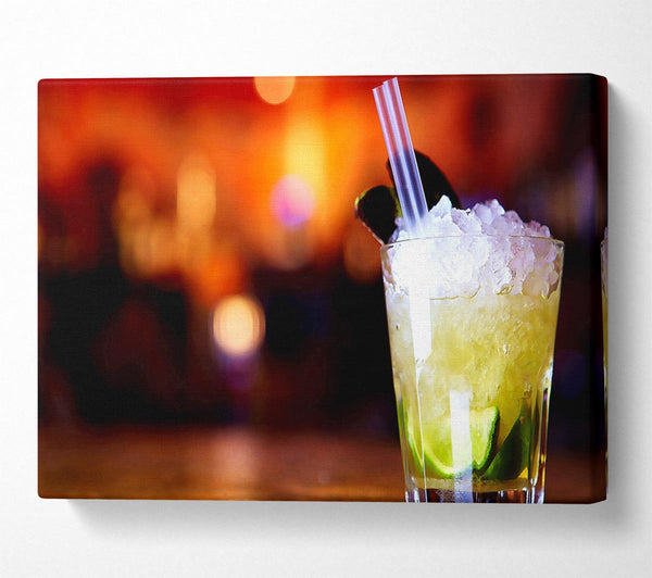  A Canvas Print of Lime Cocktail Canvas Art