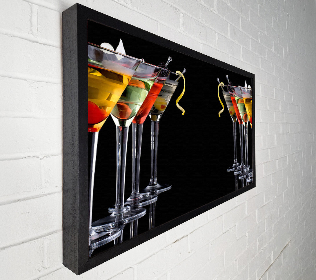  A Canvas Print of Cocktails Drinks Canvas Wall Art