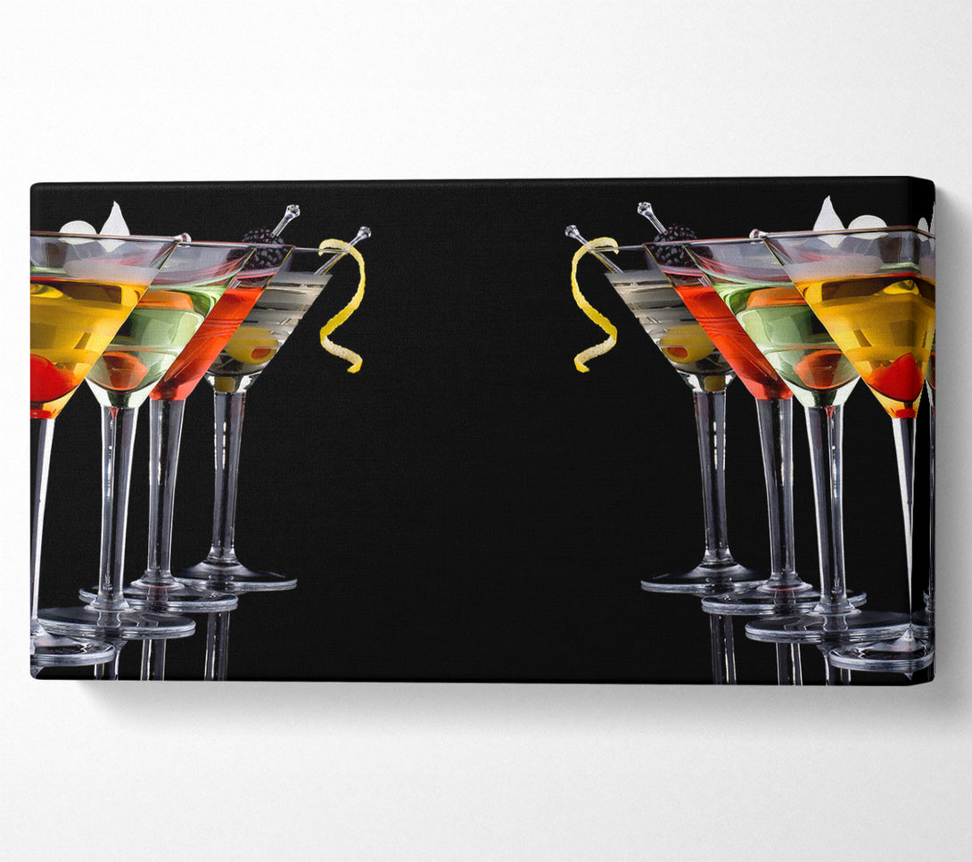  A Canvas Print of Cocktails Drinks Canvas Wall Art
