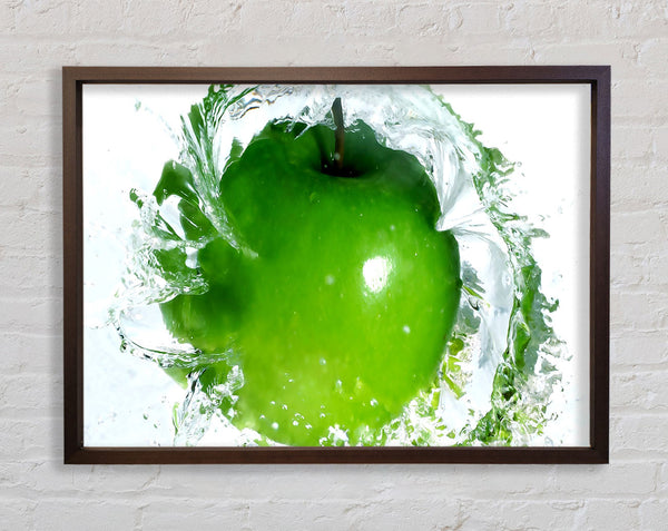 Apfel, Wasserspritzer