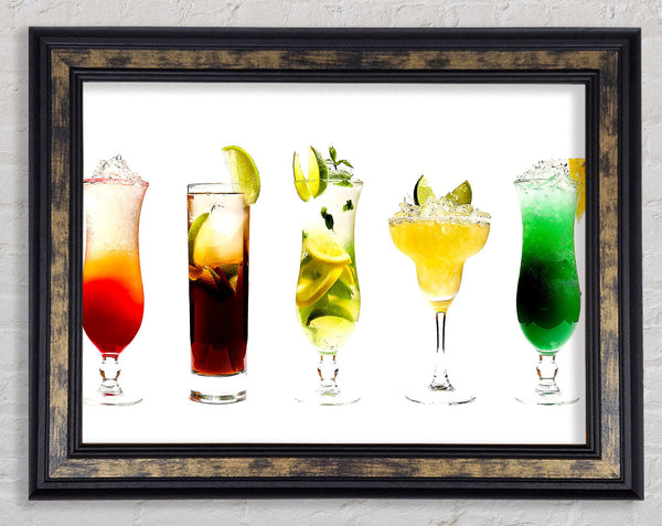 Cocktails For The Ladies Framed Print