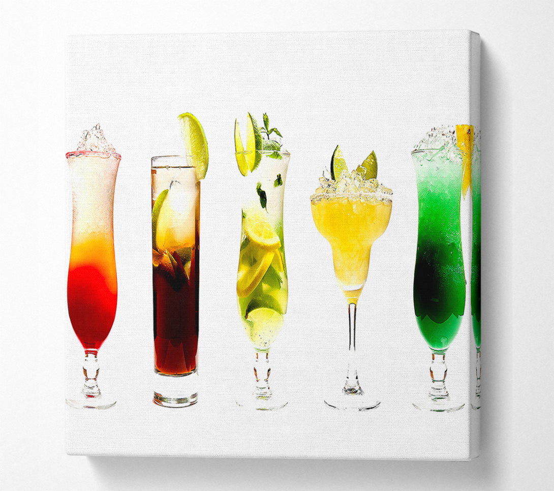  A Canvas Print of Cocktails For The Ladies Canvas Wall Art