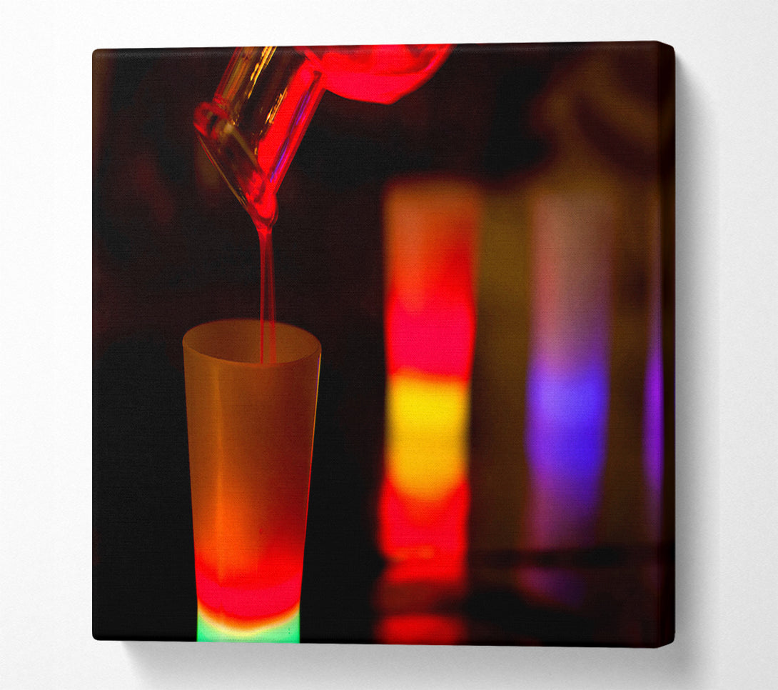  A Canvas Print of Going To Hurt In The Morning Canvas Print